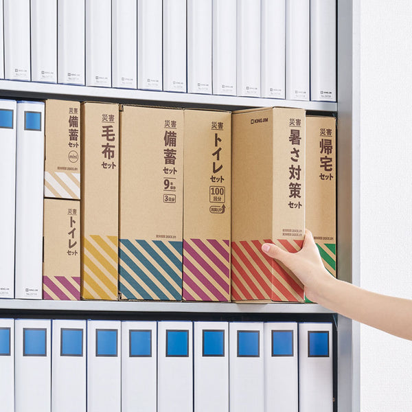 キングジムの災害対策セットが企業の備蓄に支持される理由