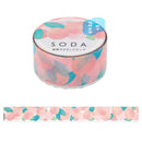 透明マスキングテープ SODA（型抜きタイプ）モモ