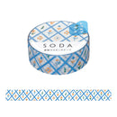 透明マスキングテープ SODA（ラメタイプ）ブルーム