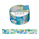 透明マスキングテープ SODA（ラメタイプ）タペストリー