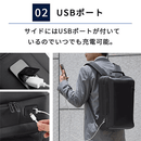 ２WAY 防水ビジネスリュック 容量23L