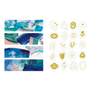 KITTA COLLAGE メッセージ（ゴールド箔）
