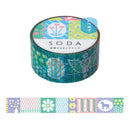 透明マスキングテープ SODA レトロ