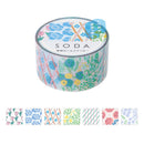透明マスキングテープ SODA（ステッカータイプ）キッテ
