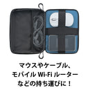 ノートPCに貼り付けるポーチ